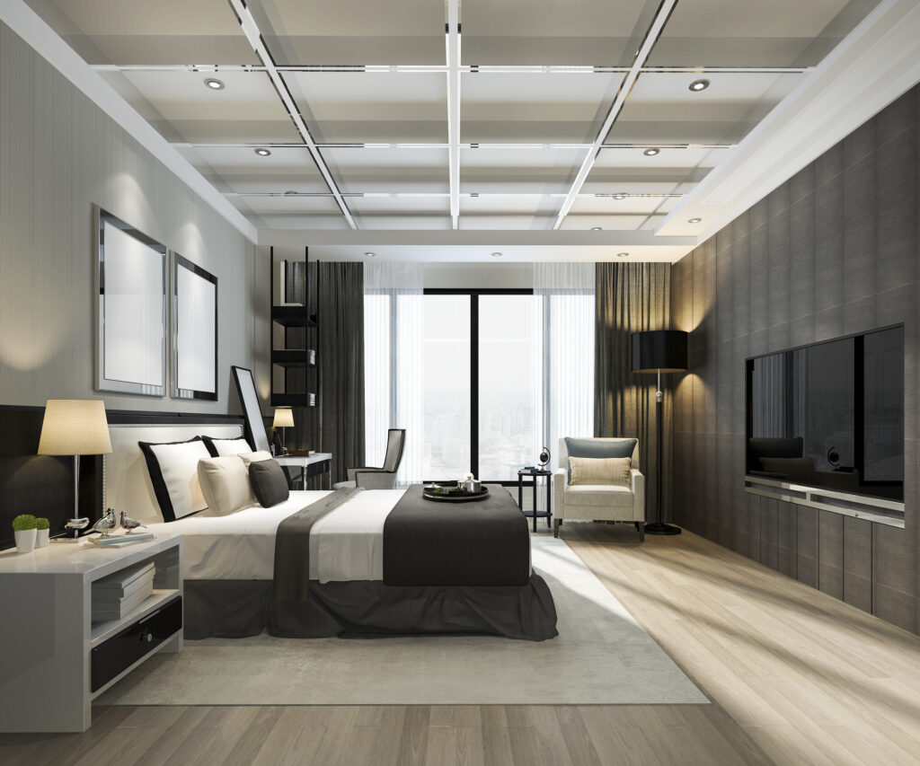 3d rendering beautiful luxury bedroom suite in hot 2025 01 08 17 32 36 utc