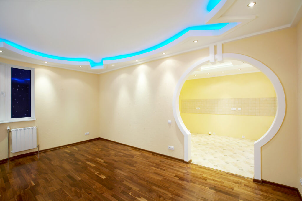 How STYLE YOUR SPACE Transforms Homes with Innovative False Ceiling Designs empty room